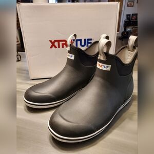 XTRATUF Men's Black Waterproof Boots